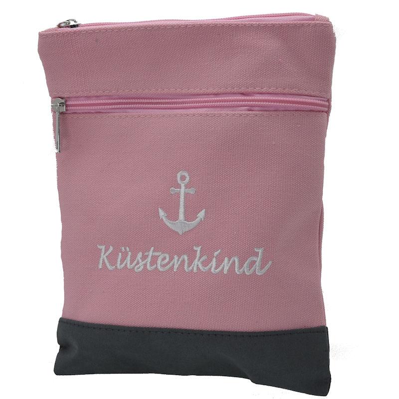 Handtasche Canvas Crossbag Küstenkind pink
